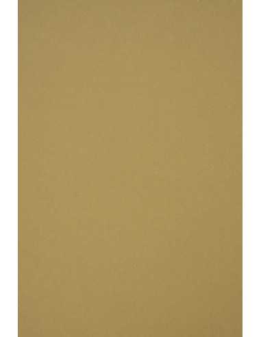 Papier ozdobny gładki kolorowy ekologiczny Materica 250g Kraft jasny brązowy pak. 10A4