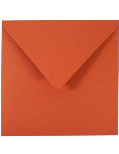 Materica decorative ecological envelope K4 NK Terra Rosa brick-red gummed 120gsm