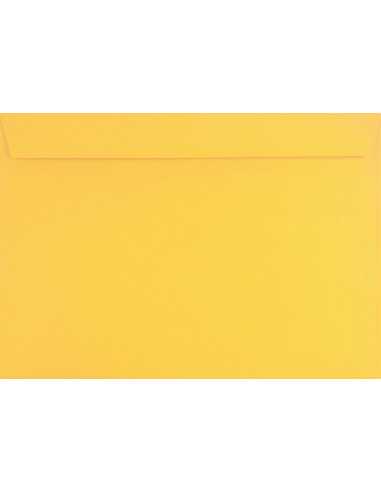 Koperta ozdobna gładka kolorowa C4 22,9x32,4 HK Design żółta 120g