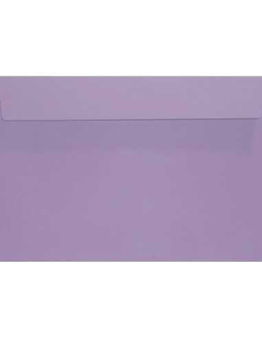 Koperta ozdobna gładka kolorowa C5 16,2x22,9 HK Design fioletowa 120g
