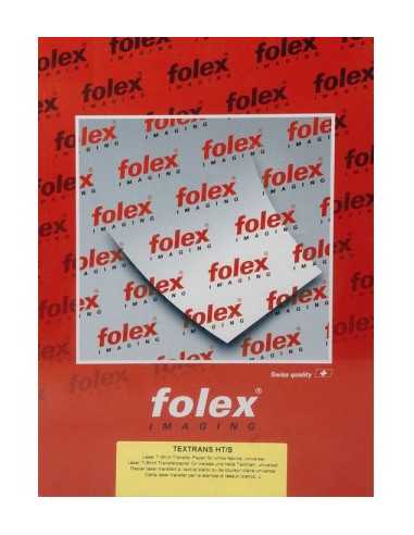 FOLEX TEXTRANS HT/S Naprasowanka na tkaniny jasne do drukarek laserowych pak. 10A4