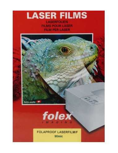 FOLEX FOLAPROOF LASER FILM F Folia przezroczysta dwustronnie matowa do drukarek laserowych pak 100A4