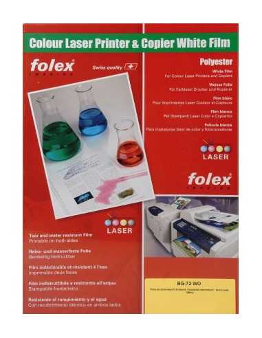 FOLEX BG-72WO Folia biała do drukarek laserowych pak. 10A4