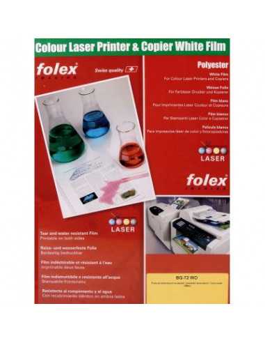 FOLEX BG-72WO Folia biała do drukarek laserowych pak. 50A4