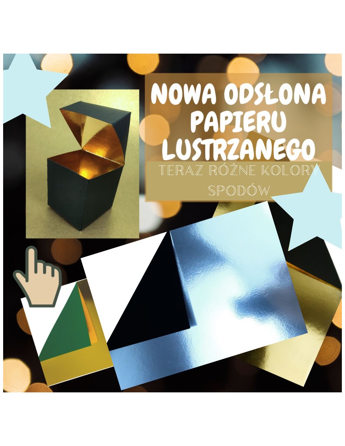 Papier Mirror 260g Silver / granat B66 pak. 10A3 Papier Mirror 260g Silver / granat B66 pak. 10A3
