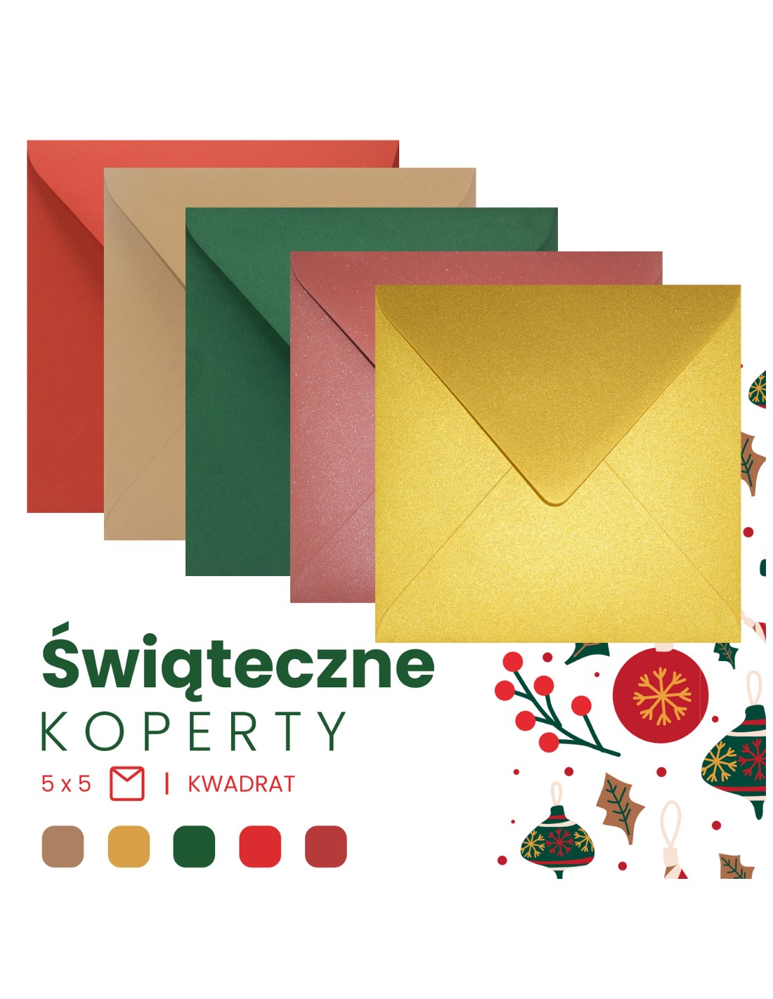 Zestaw mix kopert K4 NK Święta - 25szt. Zestaw mix kopert K4 NK Święta - 25szt.