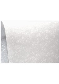 Papier ozdobny fakturowany przezroczysty Kristall Prago 35g Listki White 70x100 R250