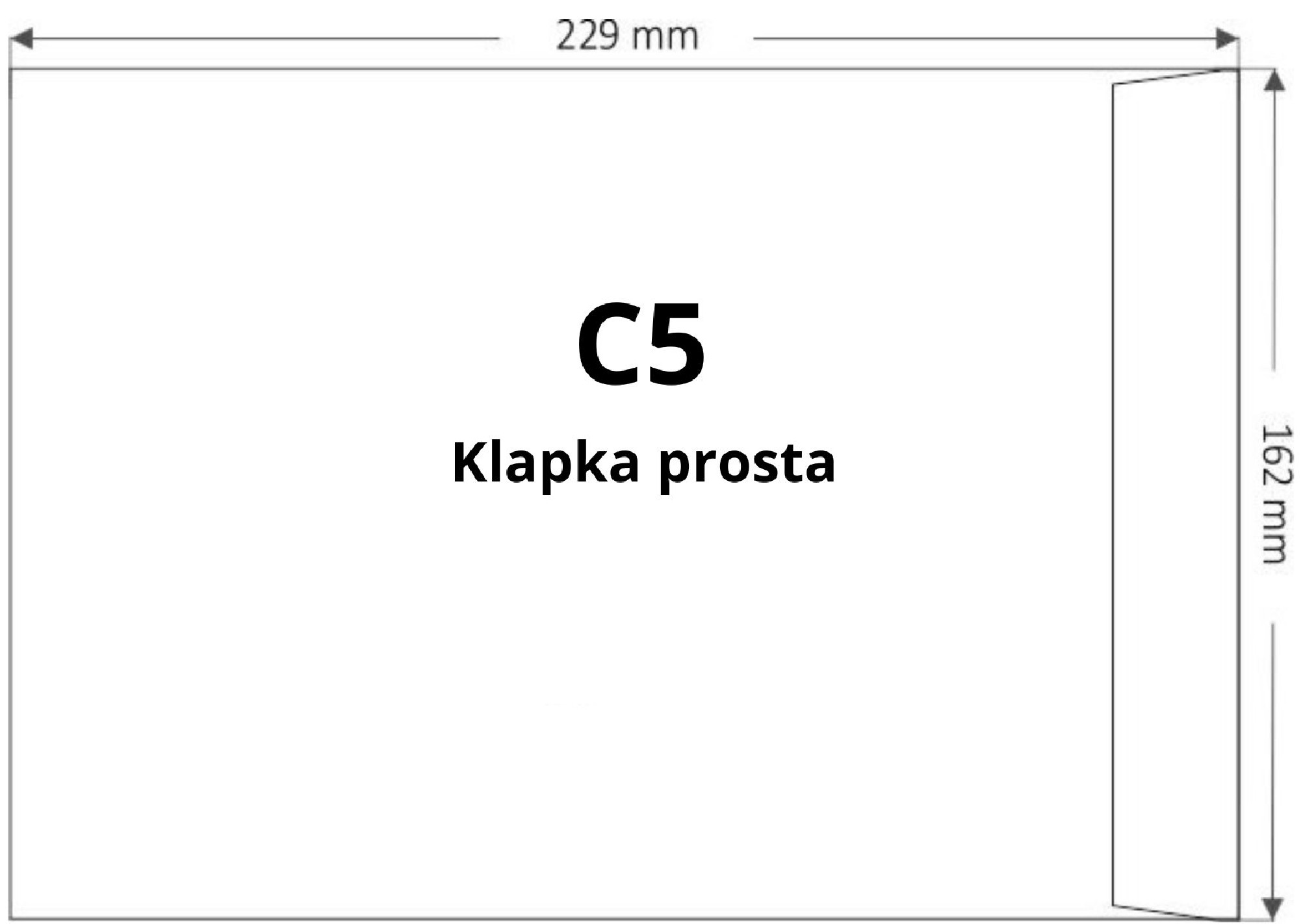 Koperta ozdobna gładka ekologiczna C5 HK Design Eko zielona 110g