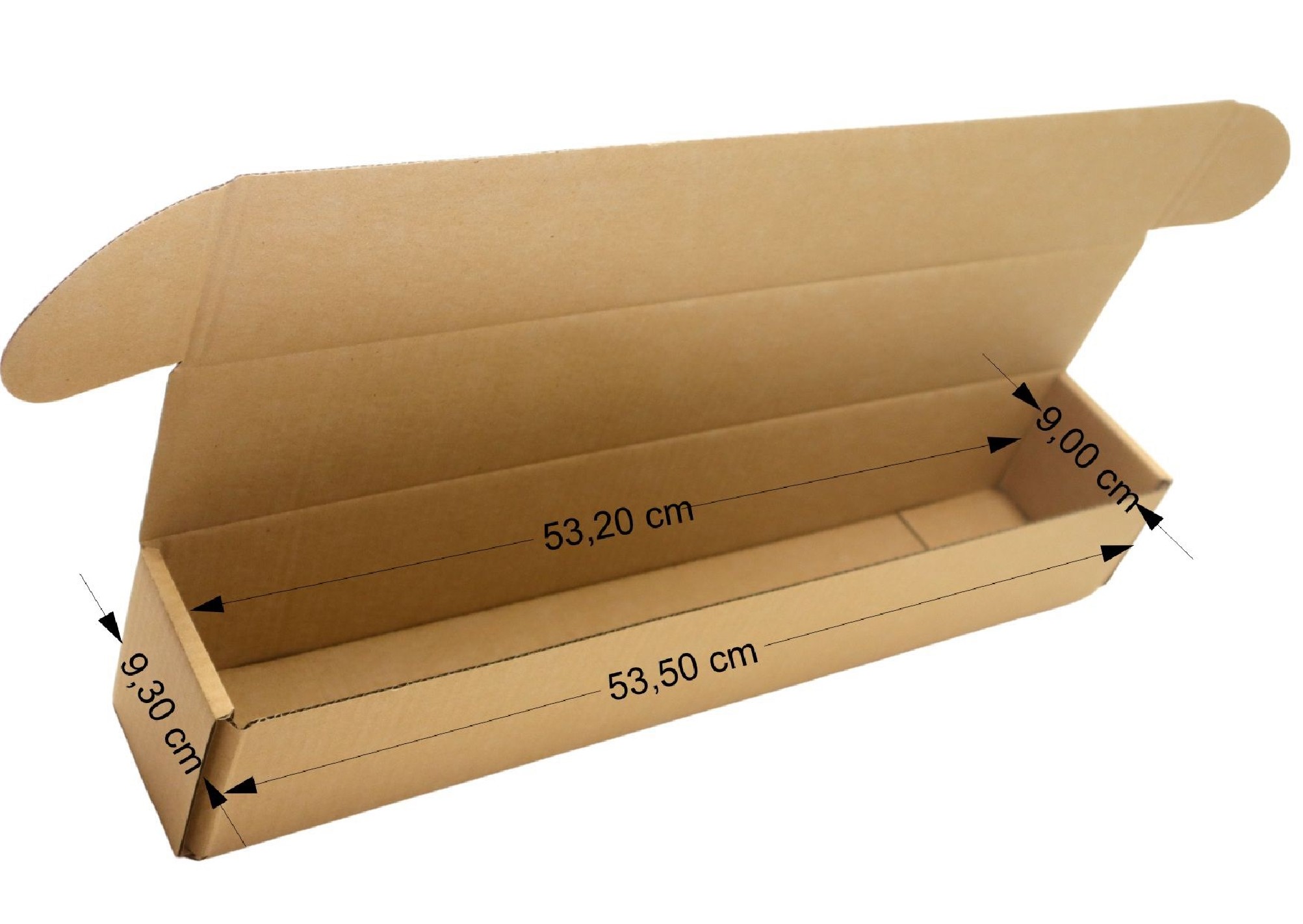 Karton 8,8x8,8x52,5cm Karton 8,8x8,8x52,5cm