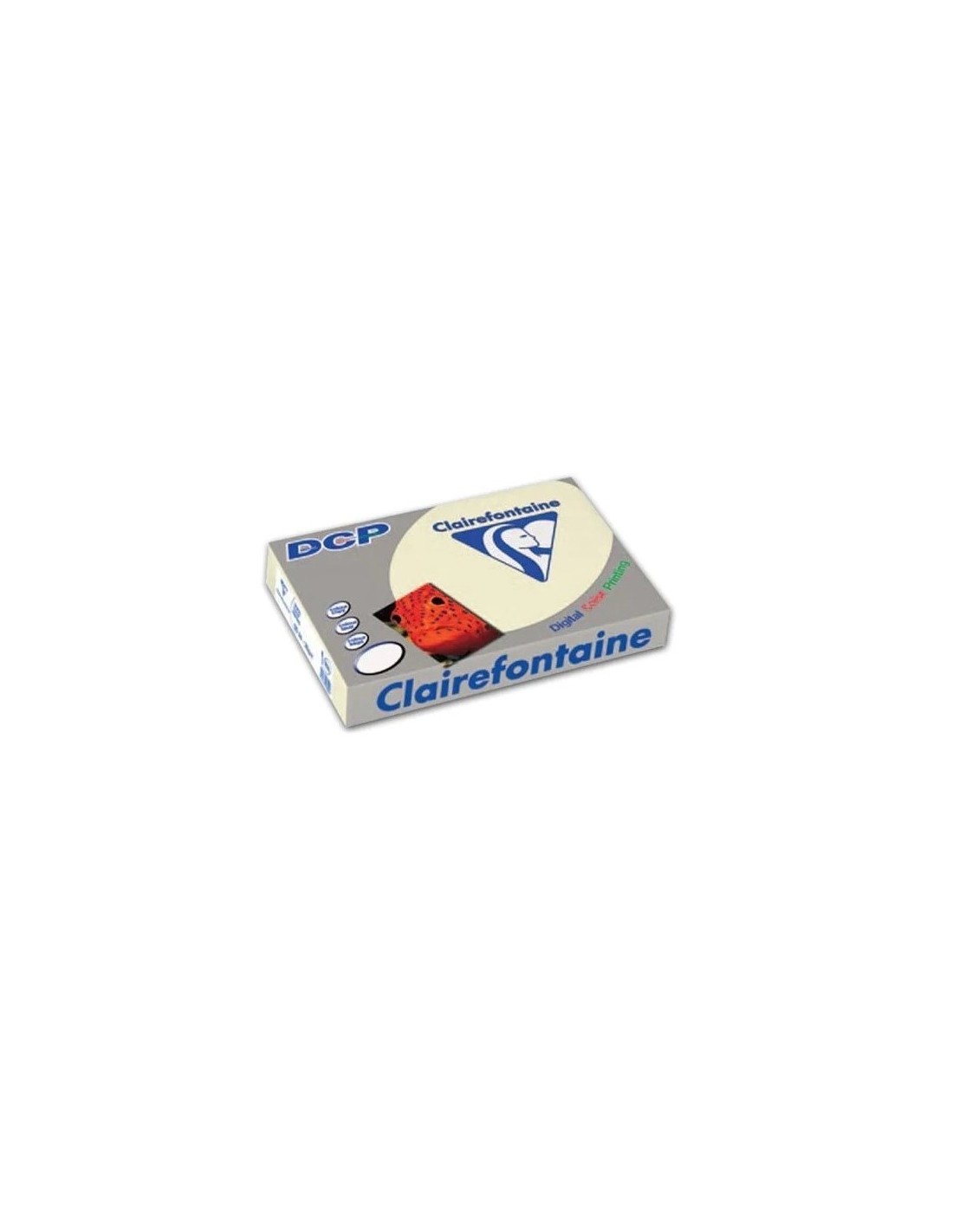 Papier ozdobny gładki satynowany DCP 120g ecru 250A3