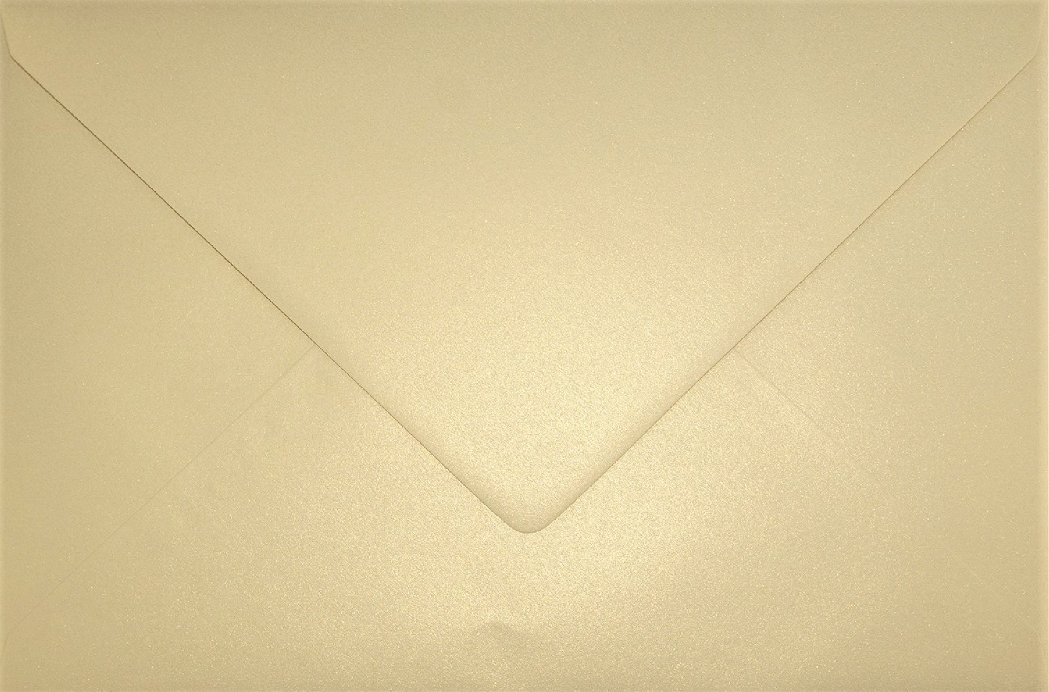 Koperta ozdobna C5 NK Aster Metallic Gold Ivory waniliowa 120g