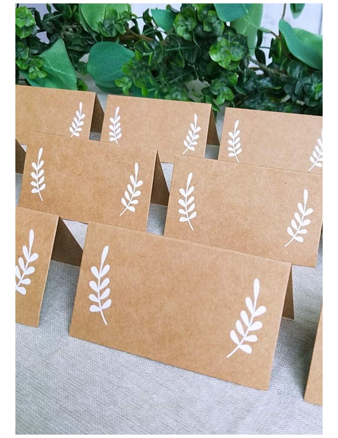 Papier ozdobny gładki Eko Kraft pak. 50A6 Papier ozdobny gładki Eko Kraft pak. 50A6