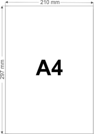 Papier ozdobny fakturowany Nettuno 360g Bianco Artico pak. 10A4