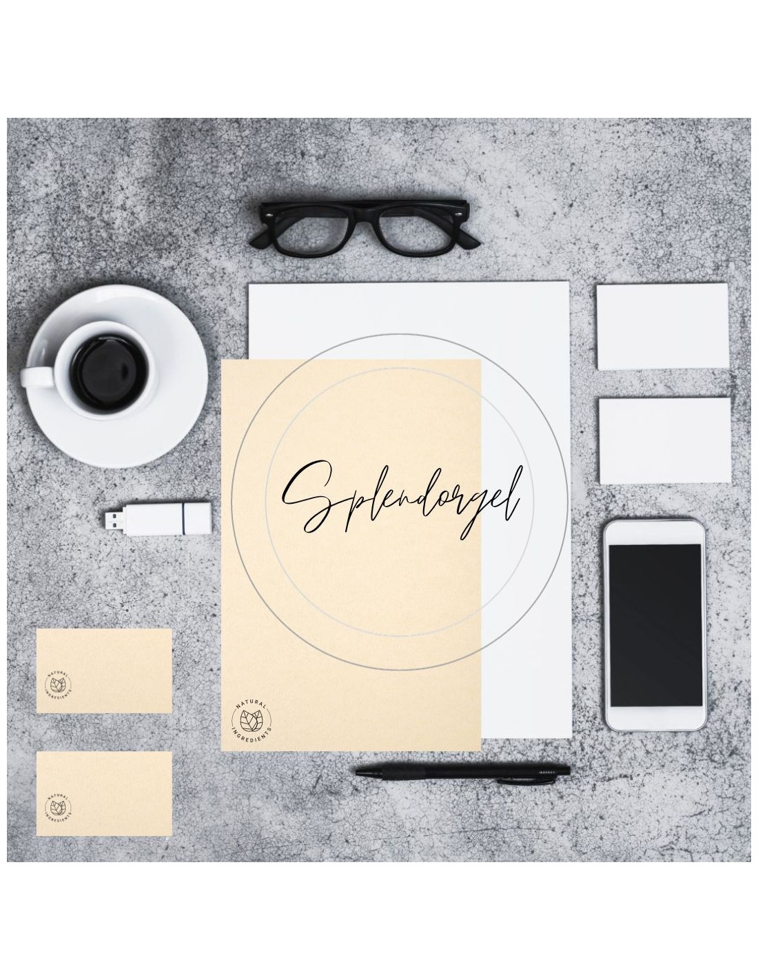 Papier ozdobny gładki Splendorgel 340g Extra White biały pak. 20A4 Papier ozdobny gładki Splendorgel 340g Extra White biały pak. 20A4