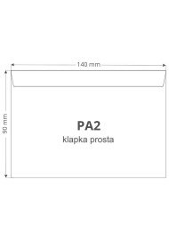 Koperta ozdobna gładka PA2 9x14 NK Lessebo Ivory ecru 100g