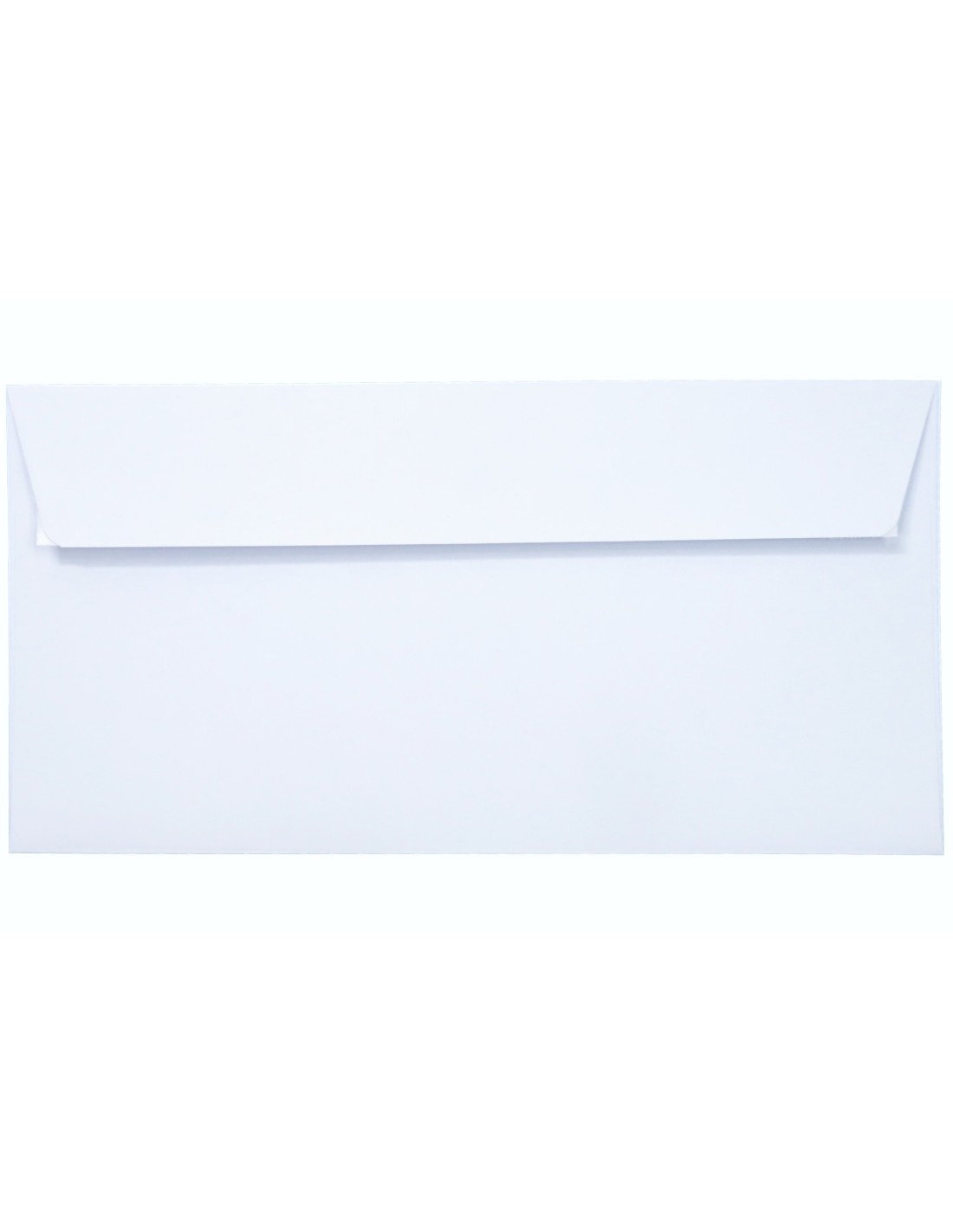 Koperta ozdobna gładka DL HK Olin Ultimate White biała poddruk 120g Koperta ozdobna gładka DL HK Olin Ultimate White biała poddruk 120g
