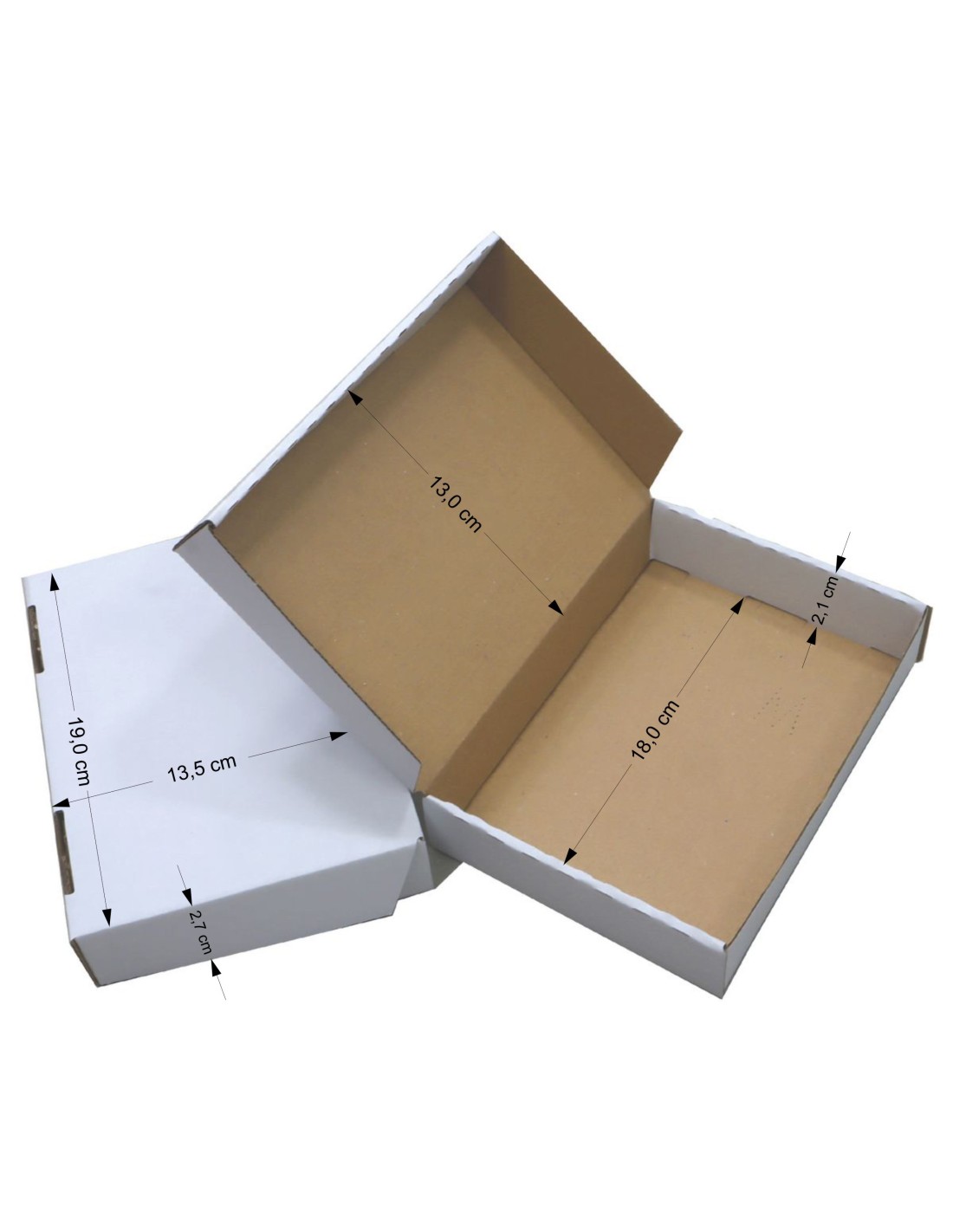 Karton B6 18x13x2,1cm 100szt. Karton B6 18x13x2,1cm 100szt.