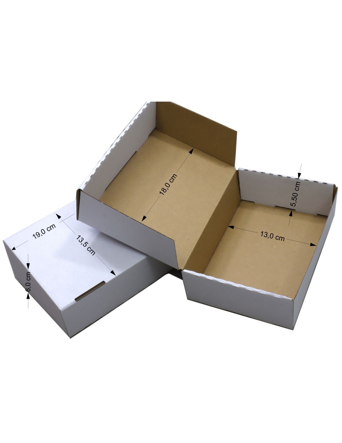 Karton B6 18,8x13,4x5,5cm 100szt. Karton B6 18,8x13,4x5,5cm 100szt.
