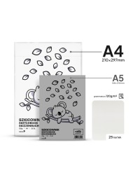 Szkicownik WeBa Collection 120g biały 25ark. A4