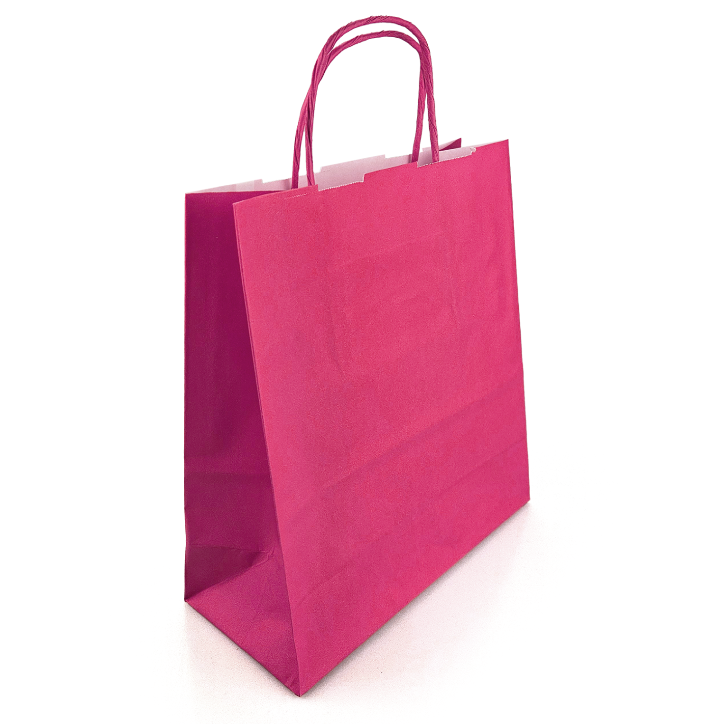 Torba Kraft różowa 180x80x210mm 400szt. Torba Kraft różowa 180x80x210mm 400szt.