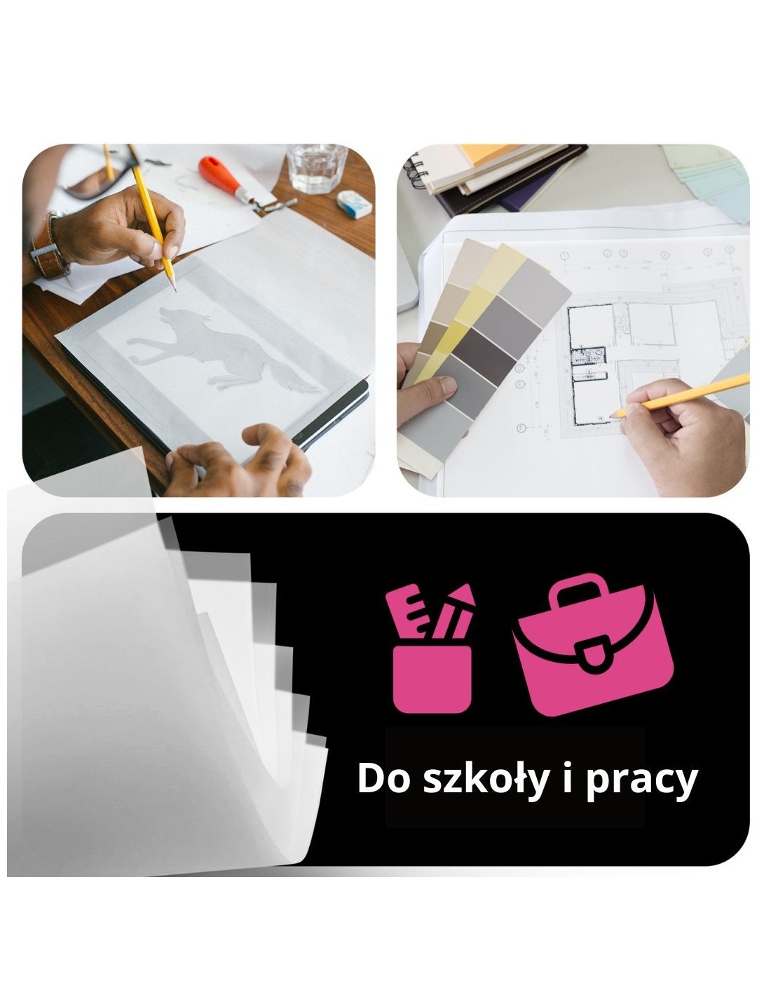 Papier ozdobny gładki przezroczysty kalka Golden Star 160g Extra White 70x100 R200 Papier ozdobny gładki przezroczysty kalka Golden Star 160g Extra White 70x100 R200