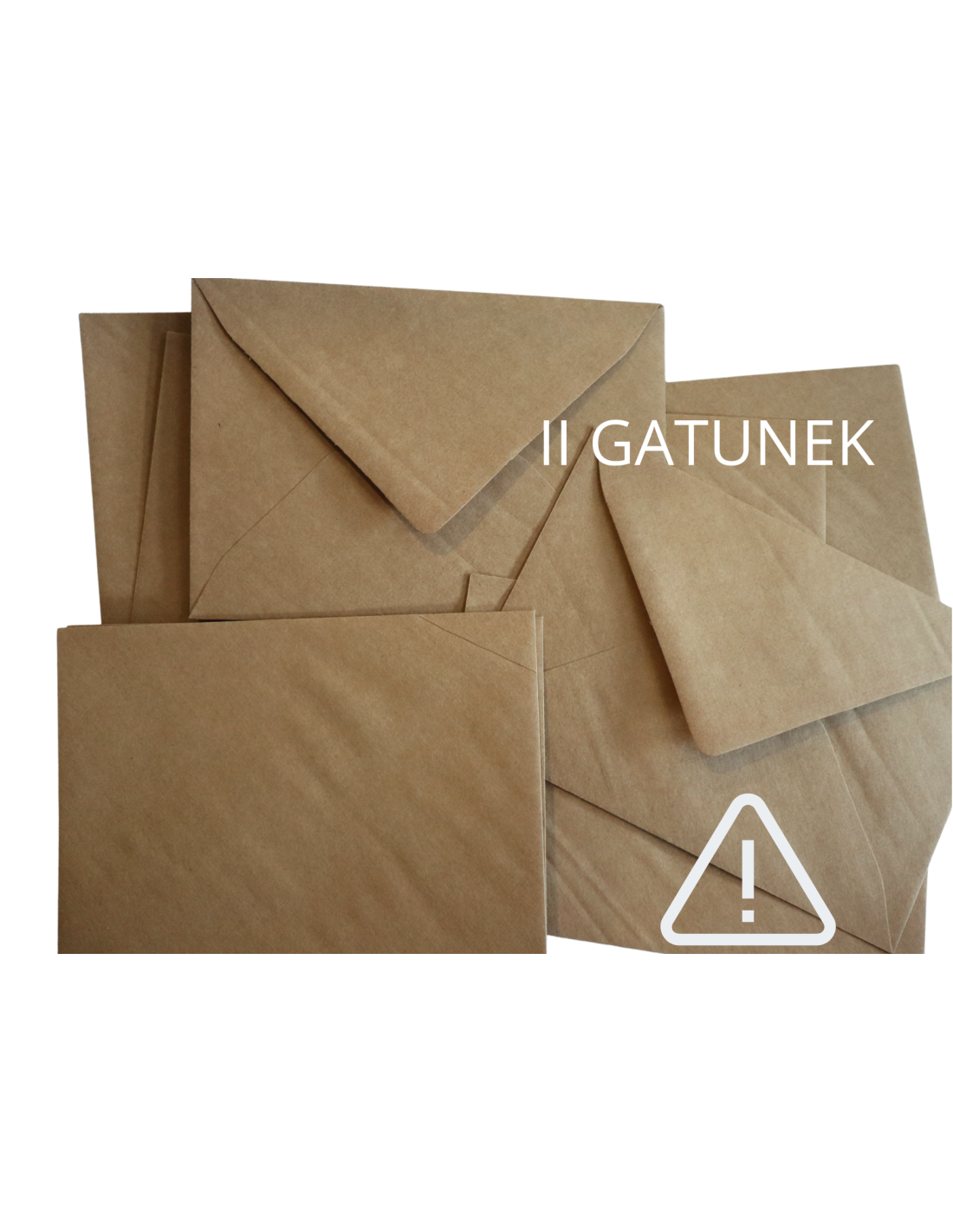 II gat. Koperta B6 NK EKO Kraft brązowa 100g II gat. Koperta B6 NK EKO Kraft brązowa 100g