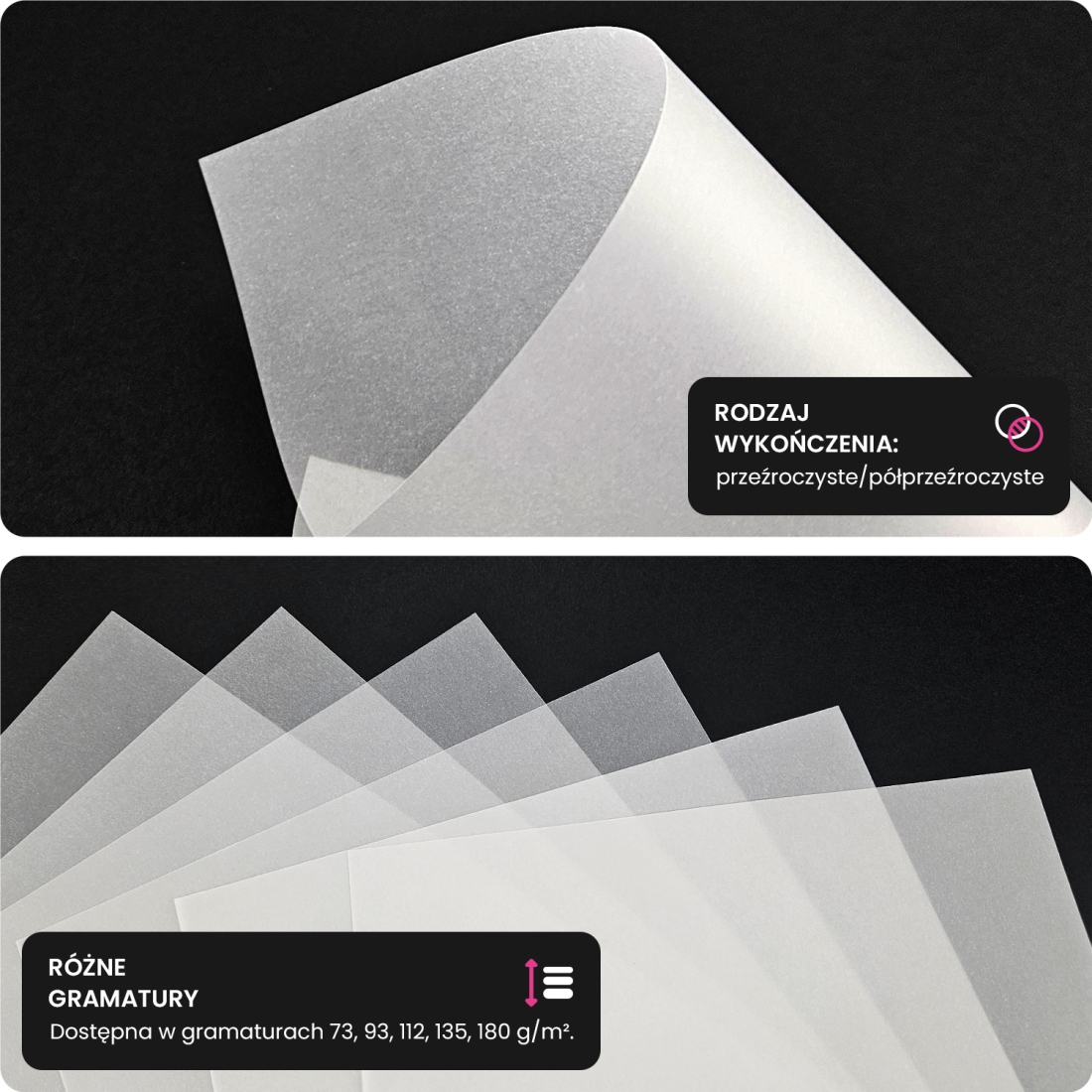 Papier Aster Tracing 112g kalka biała półprzezroczysta transparentna 250A4 Papier Aster Tracing 112g kalka biała półprzezroczysta transparentna 250A4