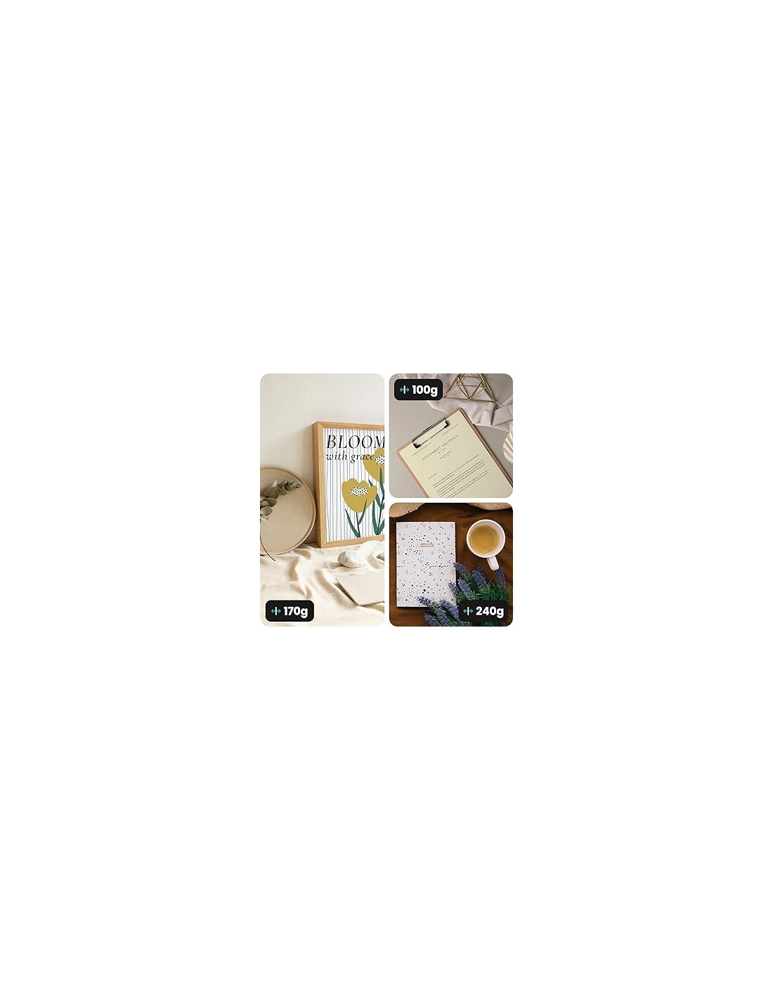 Papier Lessebo 100g Ivory ecru pak. 20A5 Papier Lessebo 100g Ivory ecru pak. 20A5