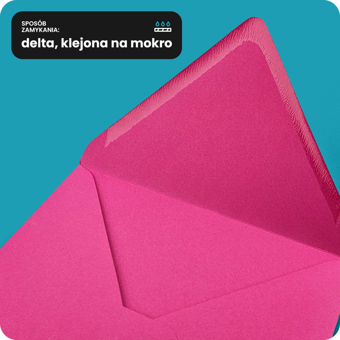 Koperta B6 NK ozdobna gładka kolorowa Malmero Bougainvillee ciemnoróżowa 120g Koperta B6 NK ozdobna gładka kolorowa Malmero Bougainvillee ciemnoróżowa 120g
