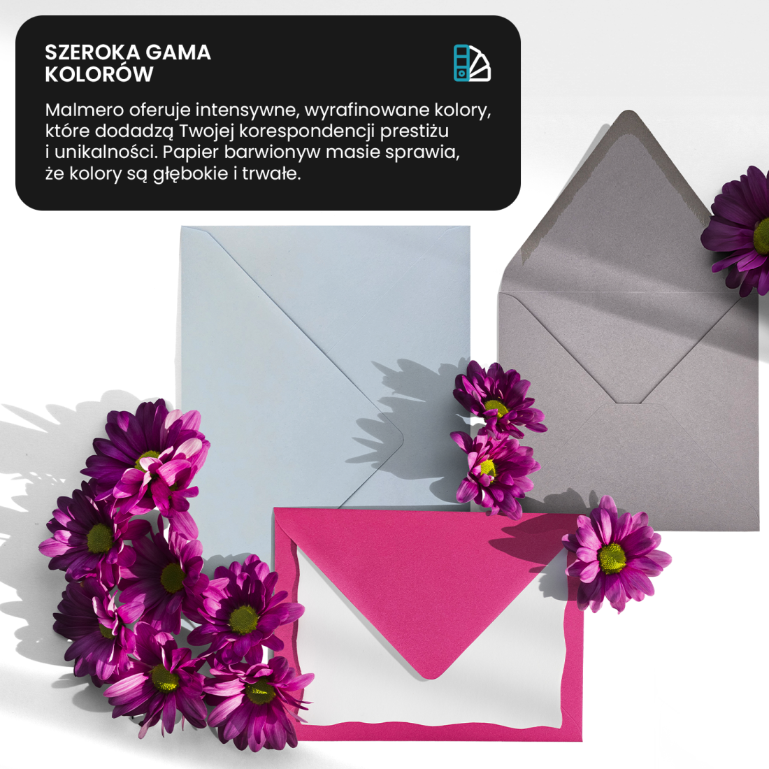 Koperta ozdobna gładka kolorowa K5 135x205 NK Malmero Amazone ciemna zielona delta 120g Koperta ozdobna gładka kolorowa K5 135x205 NK Malmero Amazone ciemna zielona delta 120g