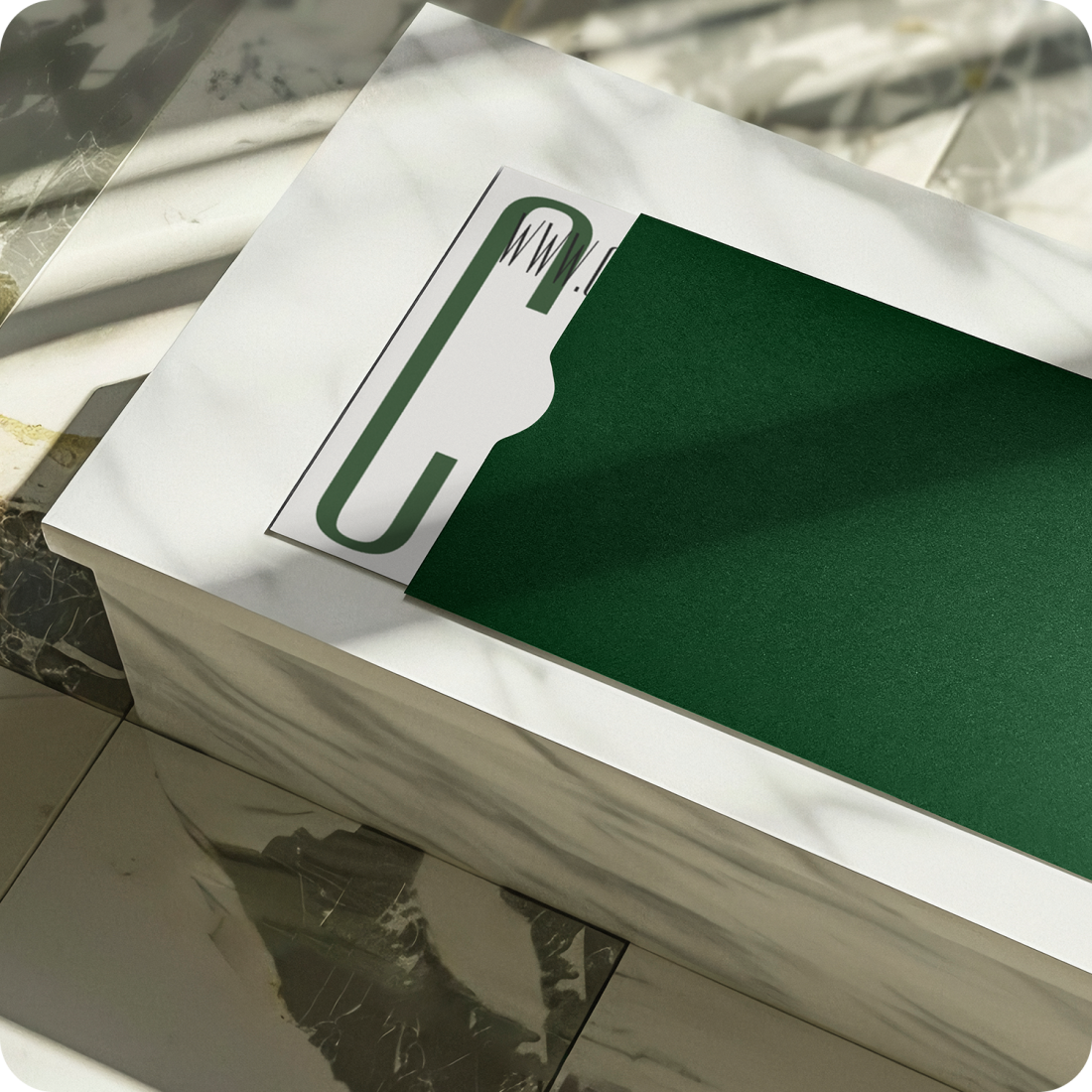 Koperta ozdobna gładka kolorowa na voucher DL 11,5x22,5 ETUI wsuwka Sirio Color Foglia ciemnozielona 170g Koperta ozdobna gładka kolorowa na voucher DL 11,5x22,5 ETUI wsuwka Sirio Color Foglia ciemnozielona 170g