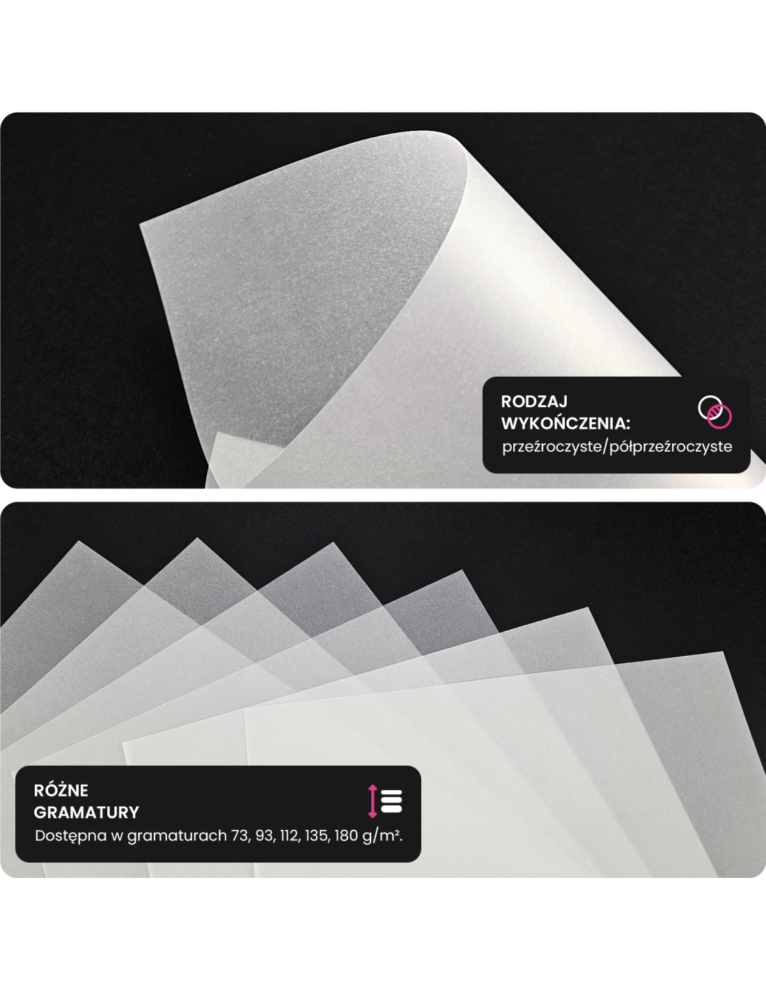 Papier Aster Tracing 180g kalka biała półprzezroczysta transparentna pak. 10A3 Papier Aster Tracing 180g kalka biała półprzezroczysta transparentna pak. 10A3