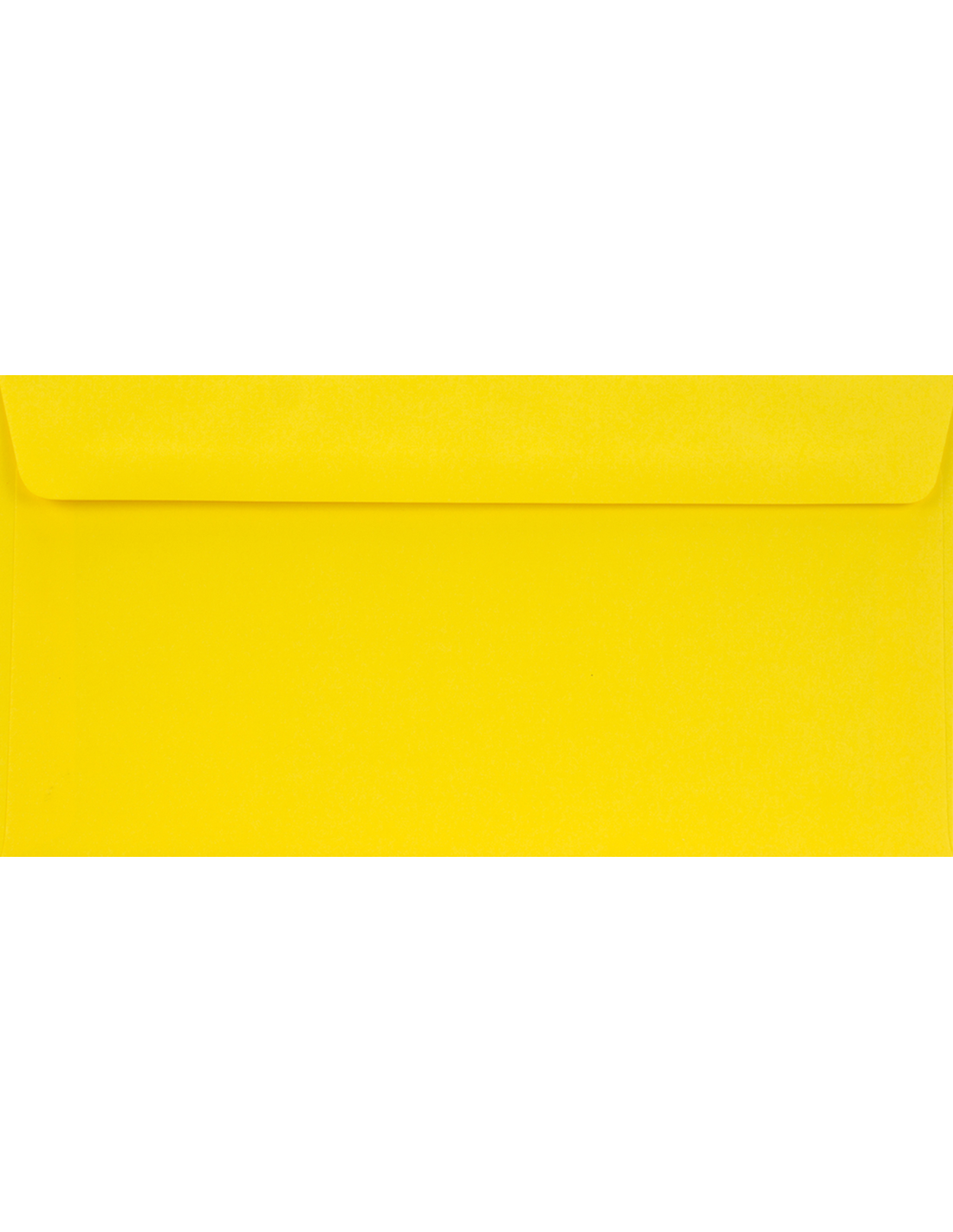 Koperta ozdobna gładka kolorowa DL 11x22 HK Sirio Color Limone żółta 115g