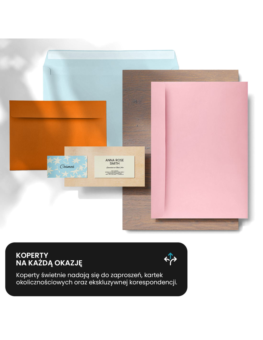 Koperta C4 HK Design żółta 120g Koperta C4 HK Design żółta 120g