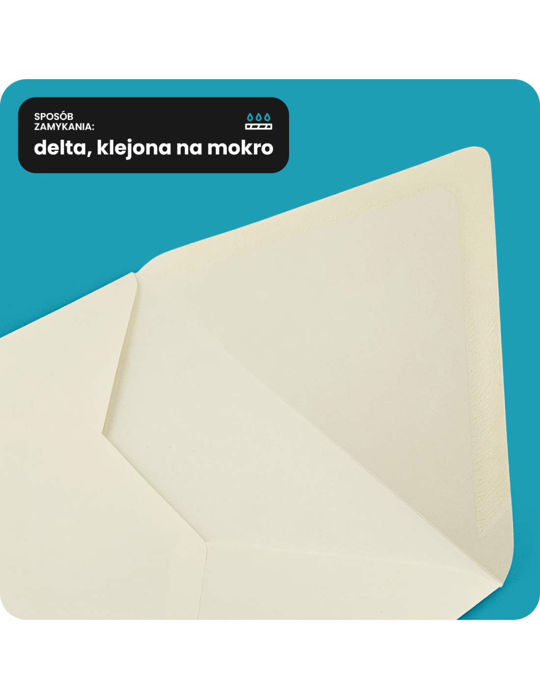 Koperta ozdobna gładka B6 12,5x17,5 NK Arena Ivory kremowa 120g Koperta ozdobna gładka B6 12,5x17,5 NK Arena Ivory kremowa 120g