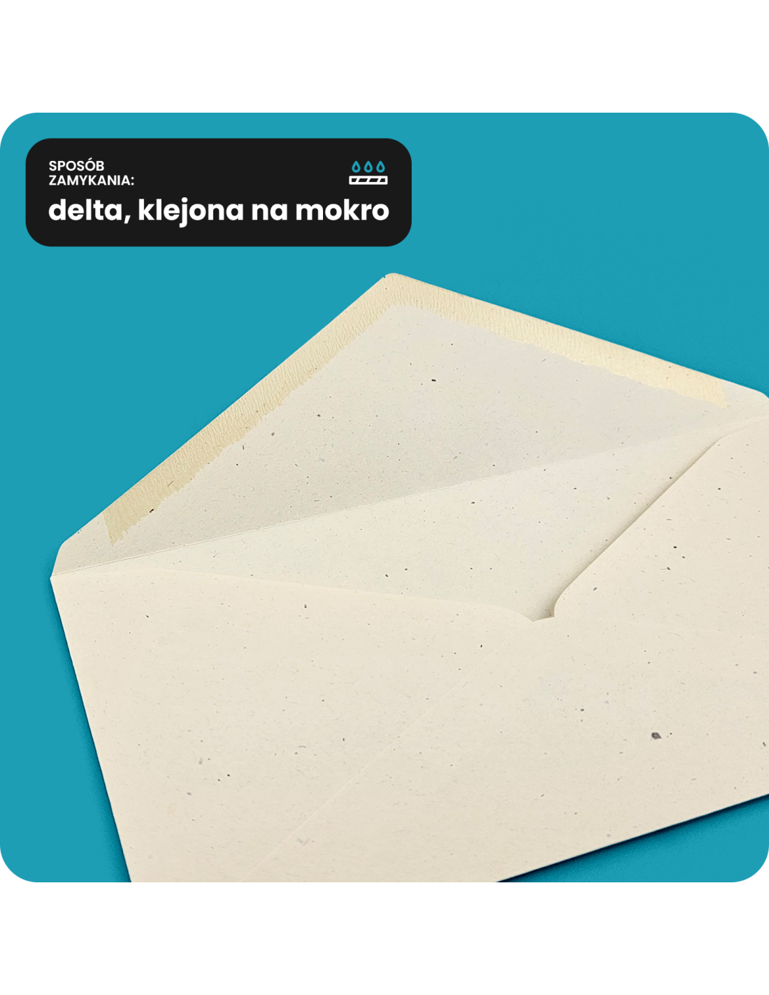 Koperta ozdobna gładka ekologiczna DL 11x22 NK Flora Avorio ecru 130g Koperta ozdobna gładka ekologiczna DL 11x22 NK Flora Avorio ecru 130g