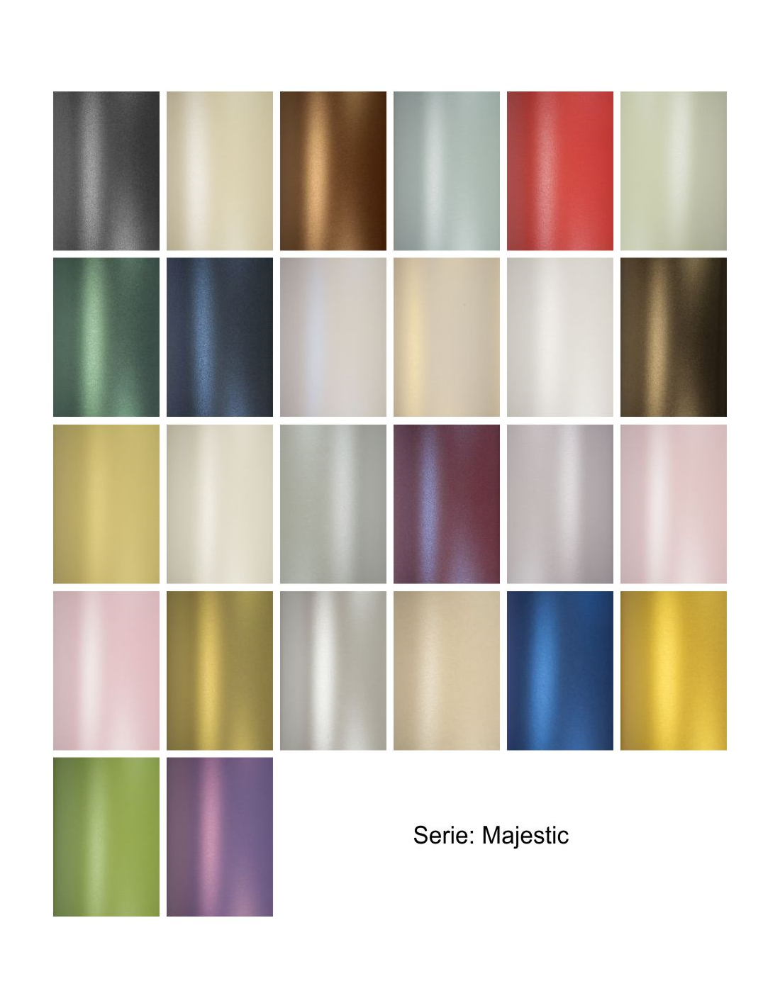 Papier ozdobny perłowy Majestic 250g Petal różowy pak. 10A5 Papier ozdobny perłowy Majestic 250g Petal różowy pak. 10A5