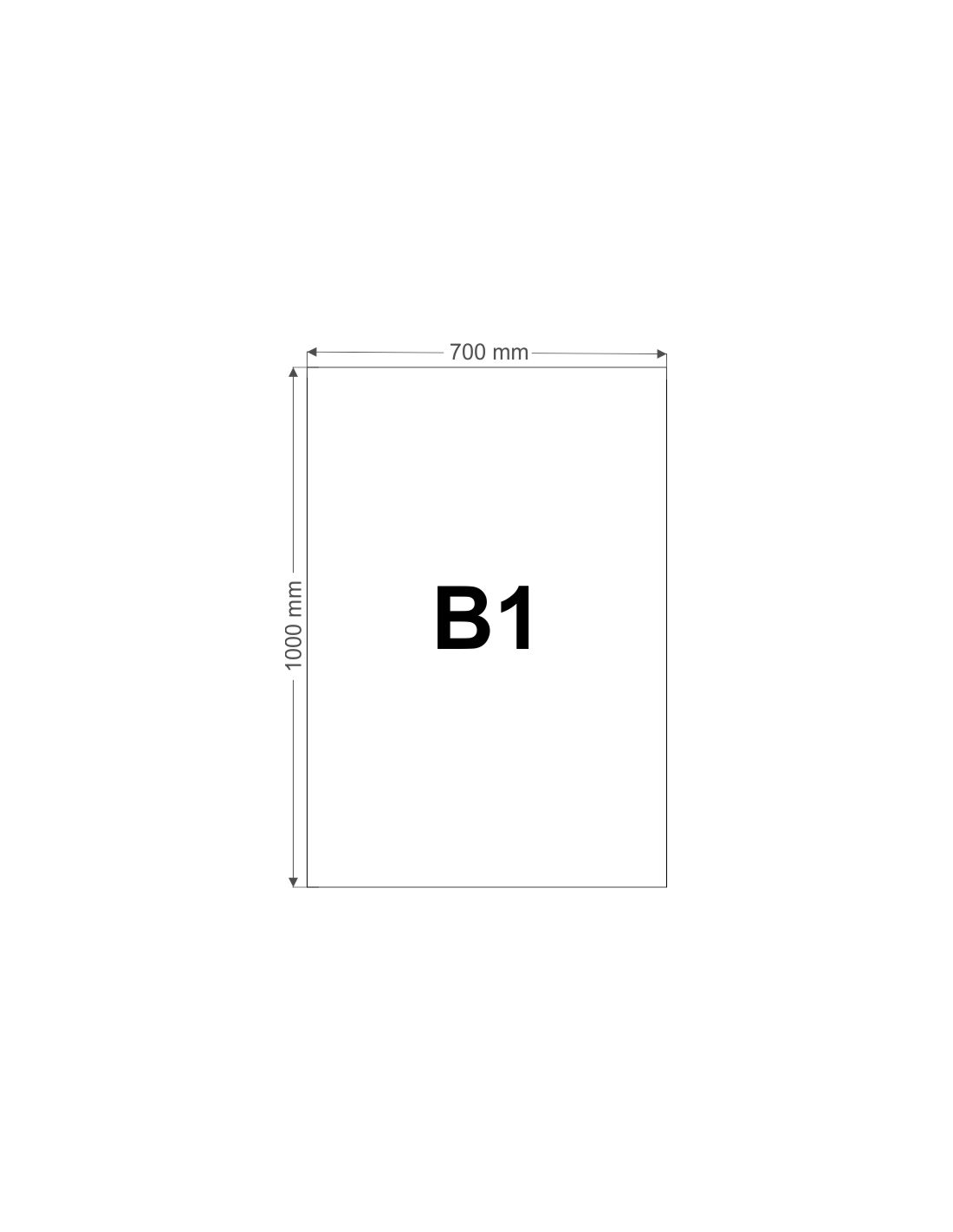 Papier Rainbow 230g R88 c. niebieski 70x100 R125