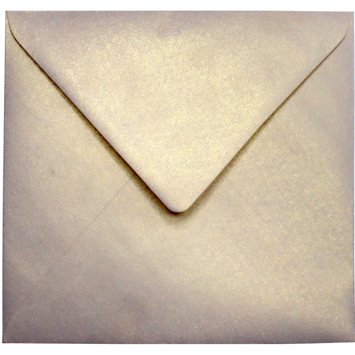 Koperta ozdobna perłowa metalizowana kwadratowa K4 15,3x15,3 NK Aster Metallic Candy Pink Gold różowo złota 120g