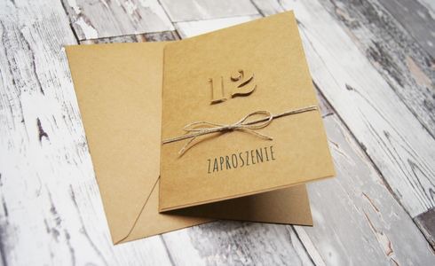 Nowość - Papeteria, baza do zaproszeń.