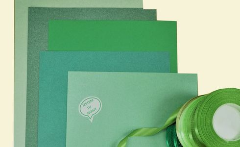 Papier z kolekcji Sirio Pearl w odcieniu szałwii - Sage